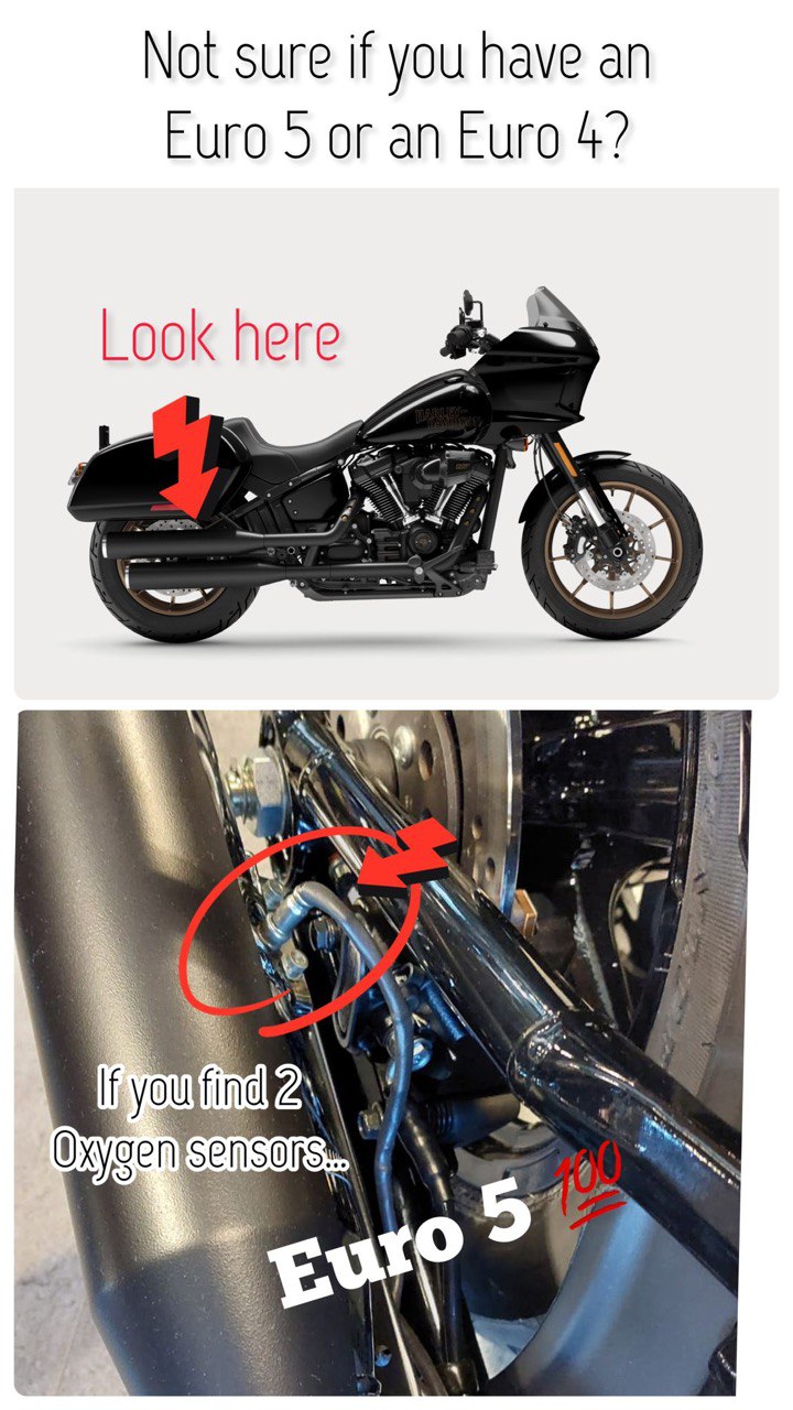 Malparidos 2 in 1 Exhaust system for Harley-Davidson Softail Milwaukee 8 models.